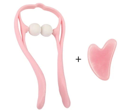 U-Shaped Neck and Shoulder Massager with Dual Handles and Roller Balls - Image 19