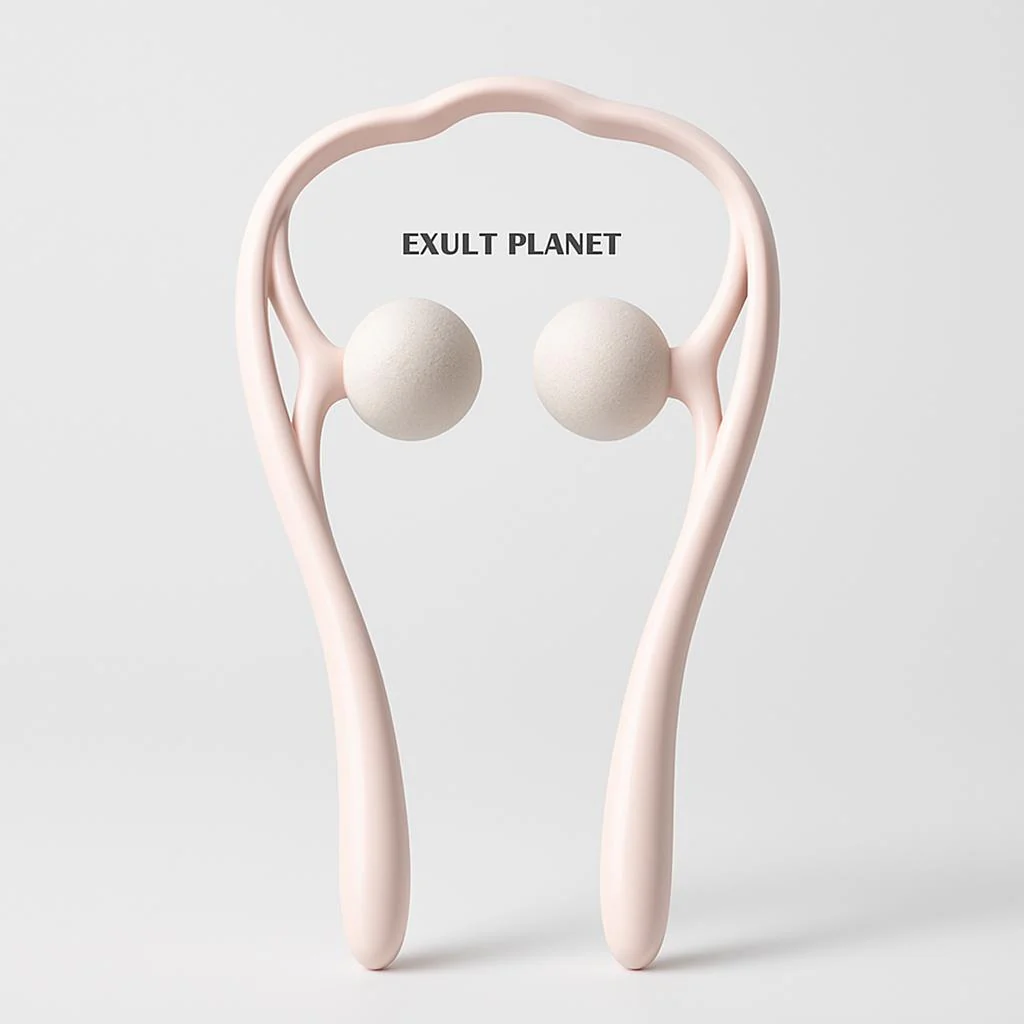 U-Shaped Neck and Shoulder Massager with Dual Handles and Roller Balls - Image 22