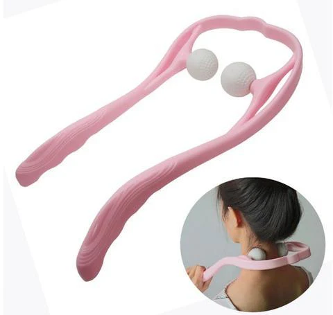 U-Shaped Neck and Shoulder Massager with Dual Handles and Roller Balls - Image 25