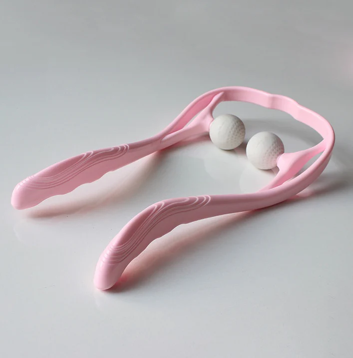 U-Shaped Neck and Shoulder Massager with Dual Handles and Roller Balls - Image 27
