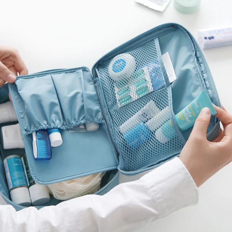 Eco-Friendly Travel Toiletry Bag - Compact & Sustainable - Image 14