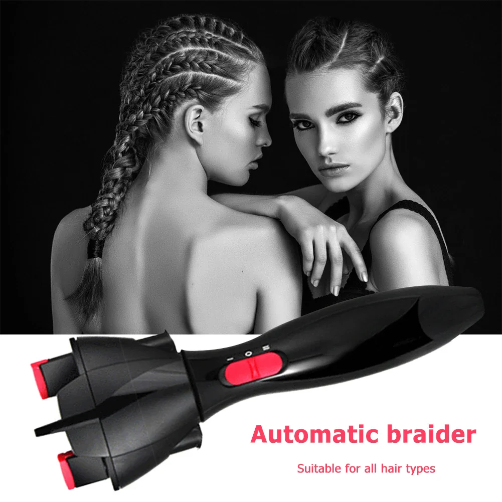 Portable Electric Hair Braider DIY Hair Styling Tools ABS Automatic Twist Knitted Braiding Machine Battery Powered - Image 10