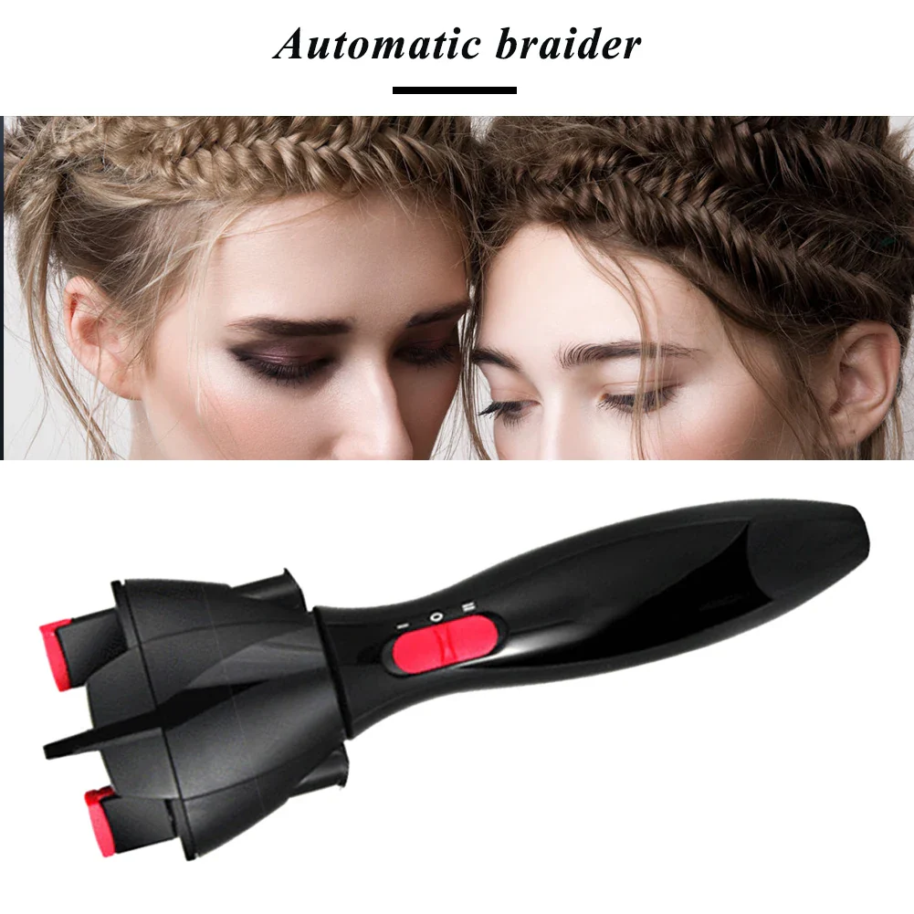 Portable Electric Hair Braider DIY Hair Styling Tools ABS Automatic Twist Knitted Braiding Machine Battery Powered - Image 9