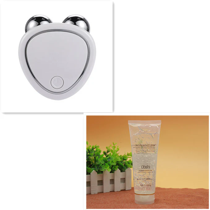 Pink V-Shaped Facial Massager for Wellness and Sustainability - Image 15