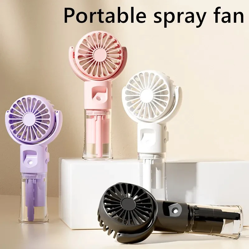 Portable Spray Fan with Misting Function for Instant Cooling - Image 21