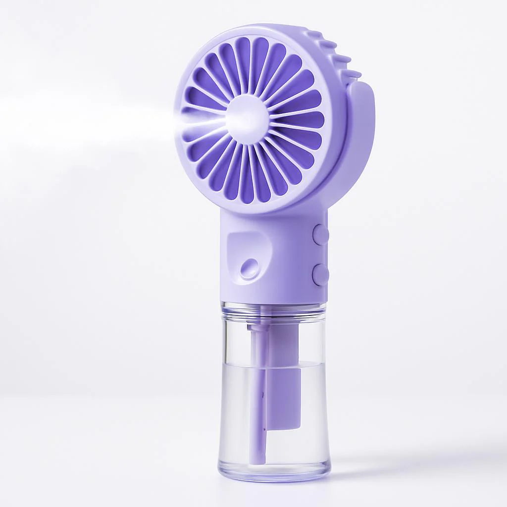 Portable Spray Fan with Misting Function for Instant Cooling - Image 7