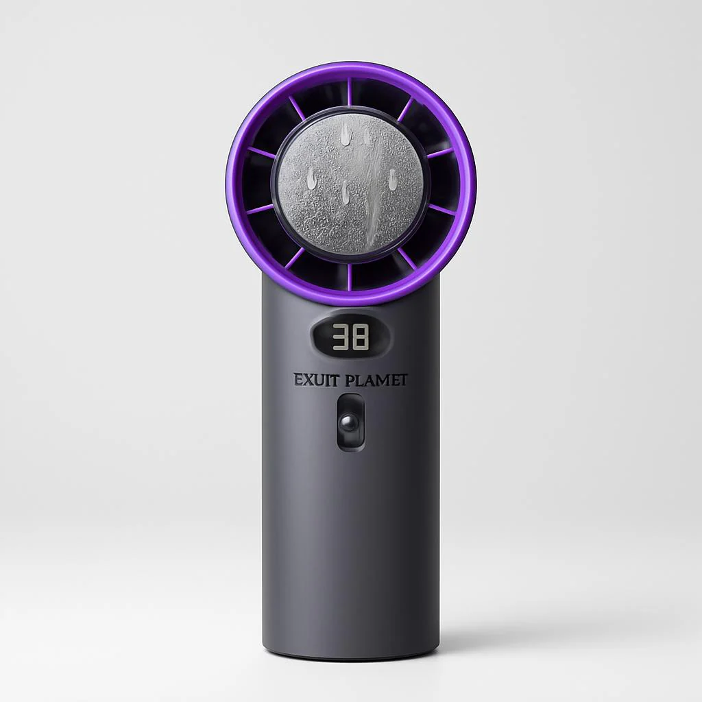 Turbo Cooling Mini Fan - Rechargeable & Portable - Image 12