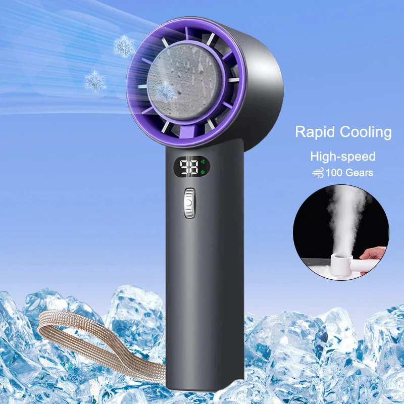 Turbo Cooling Mini Fan - Rechargeable & Portable - Image 16