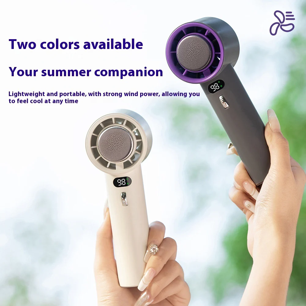 Turbo Cooling Mini Fan - Rechargeable & Portable - Image 22