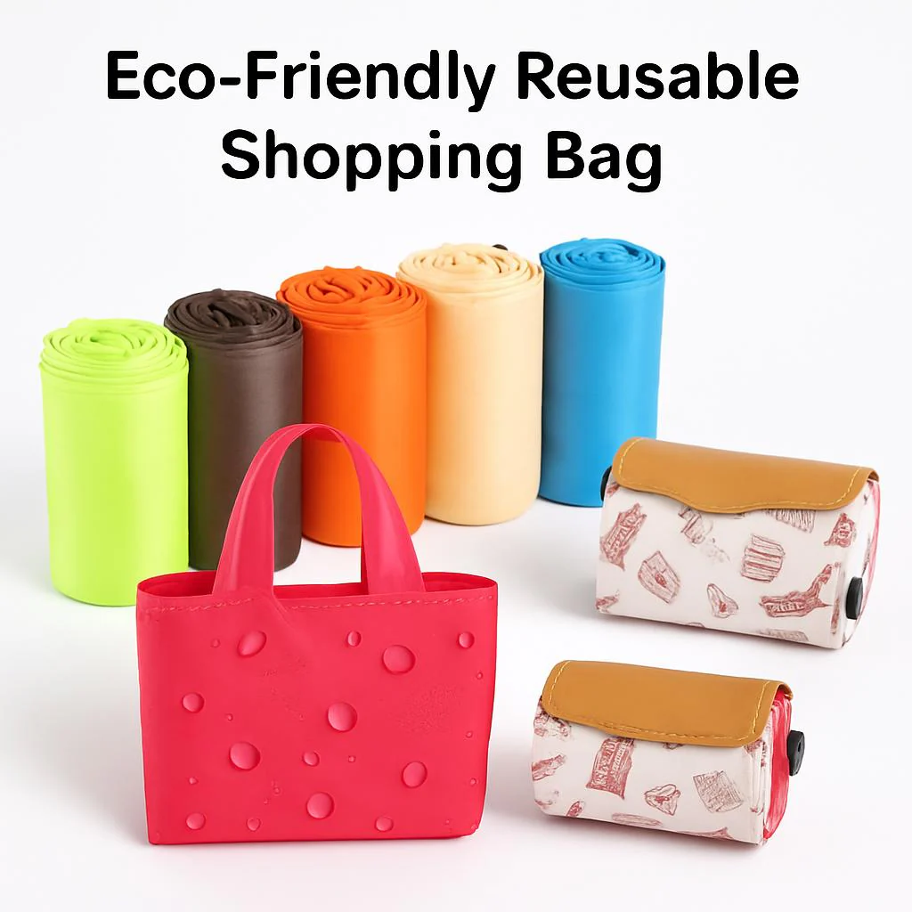 Eco-Friendly Reusable Shopping Bag - Compact, Durable, and Sustainable - Image 6