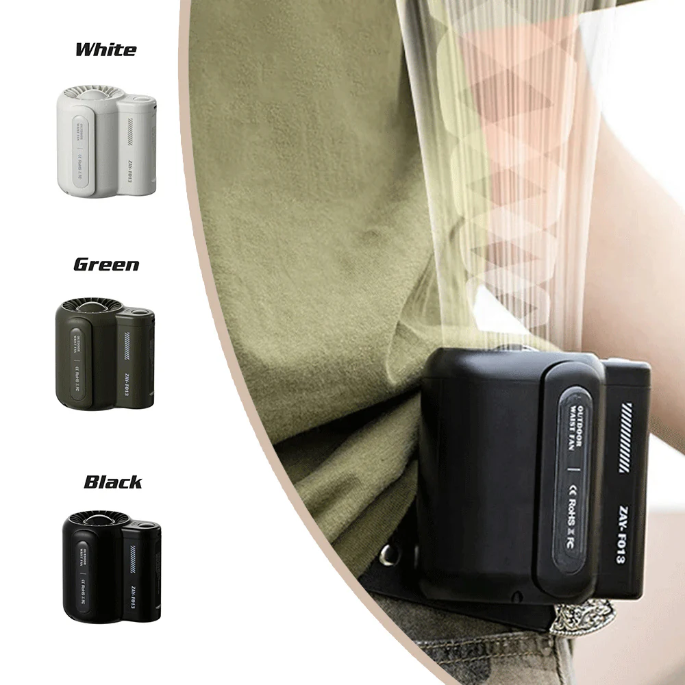 High-Airflow USB Rechargeable Fan for Outdoor Adventures - Image 11