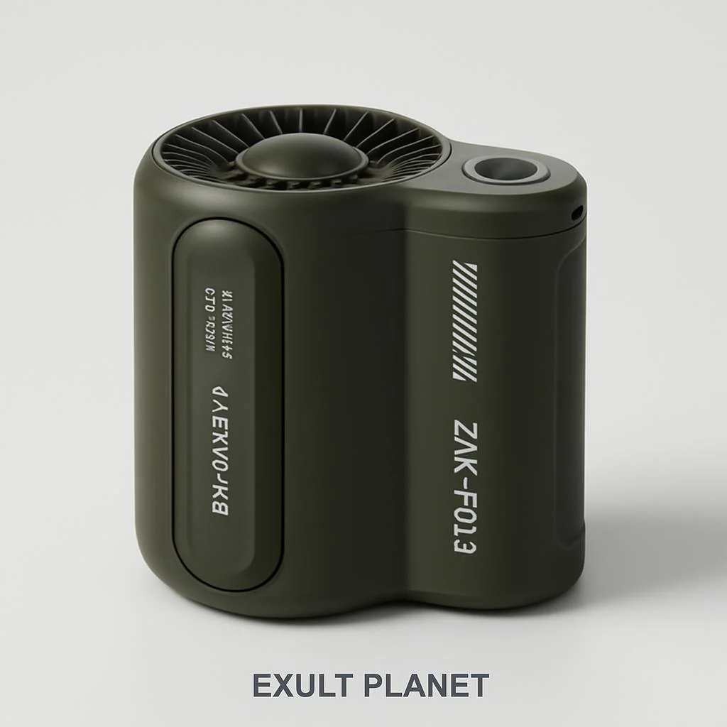 High-Airflow USB Rechargeable Fan for Outdoor Adventures - Image 8