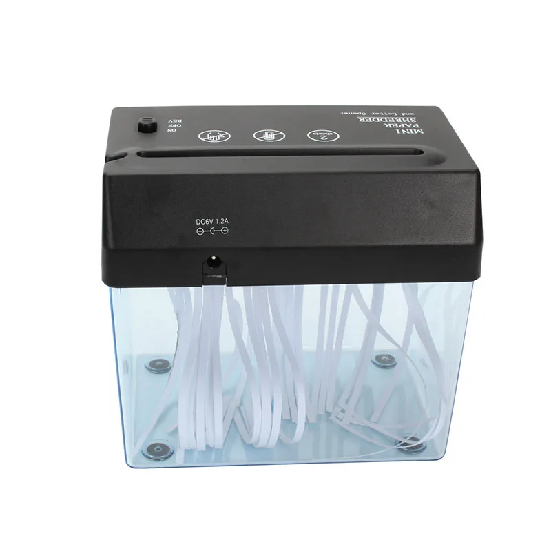 Portable Mini Paper Shredder Electric USB Battery Operated Shredder Documents Paper Cutting Tool for Home Office - Image 4