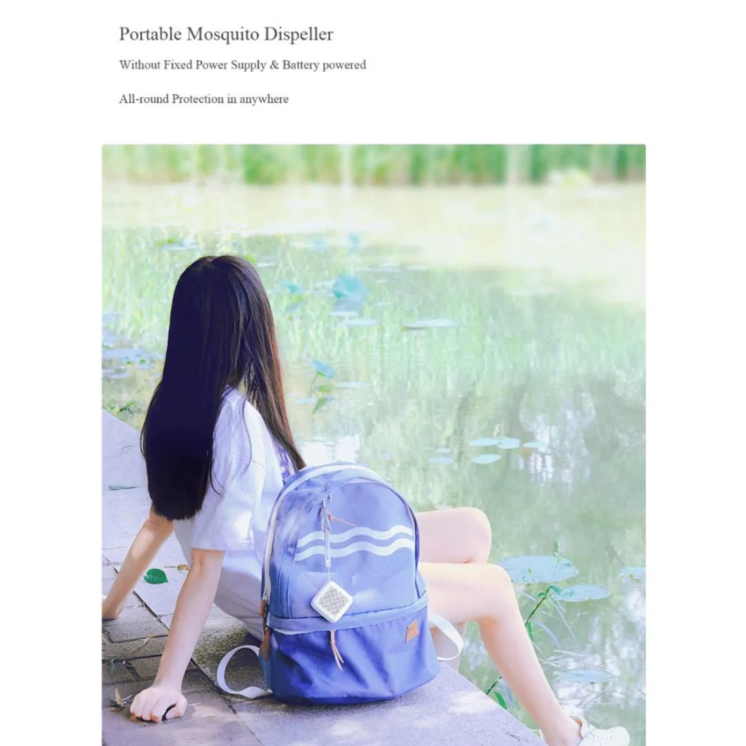 Portable Ultrasonic Mosquito Repellent Device with Plant-Based Mat - Image 22