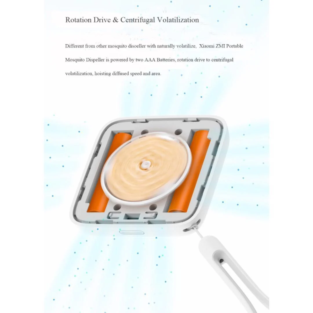 Portable Ultrasonic Mosquito Repellent Device with Plant-Based Mat - Image 24