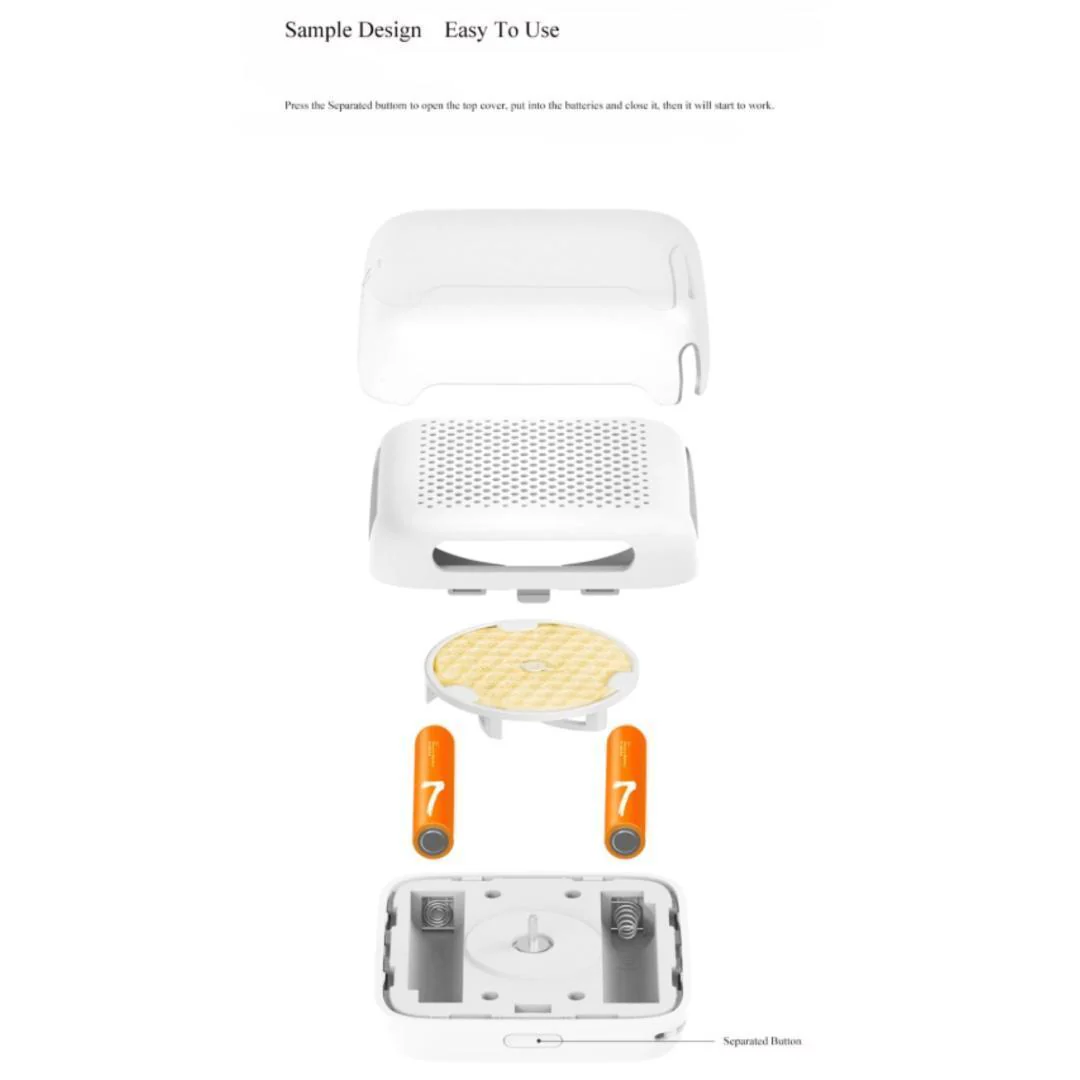 Portable Ultrasonic Mosquito Repellent Device with Plant-Based Mat - Image 25
