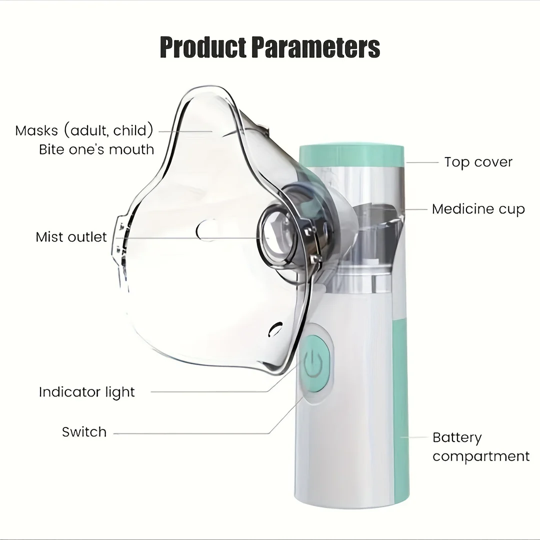 Portable Ultrasonic Cool Mist Nebulizer for Travel - Image 18