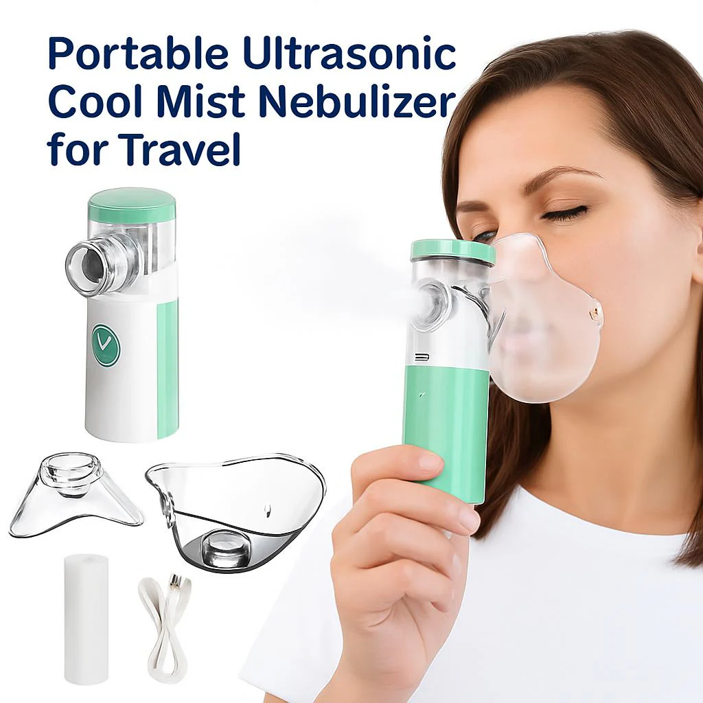 Portable Ultrasonic Cool Mist Nebulizer for Travel - Image 3