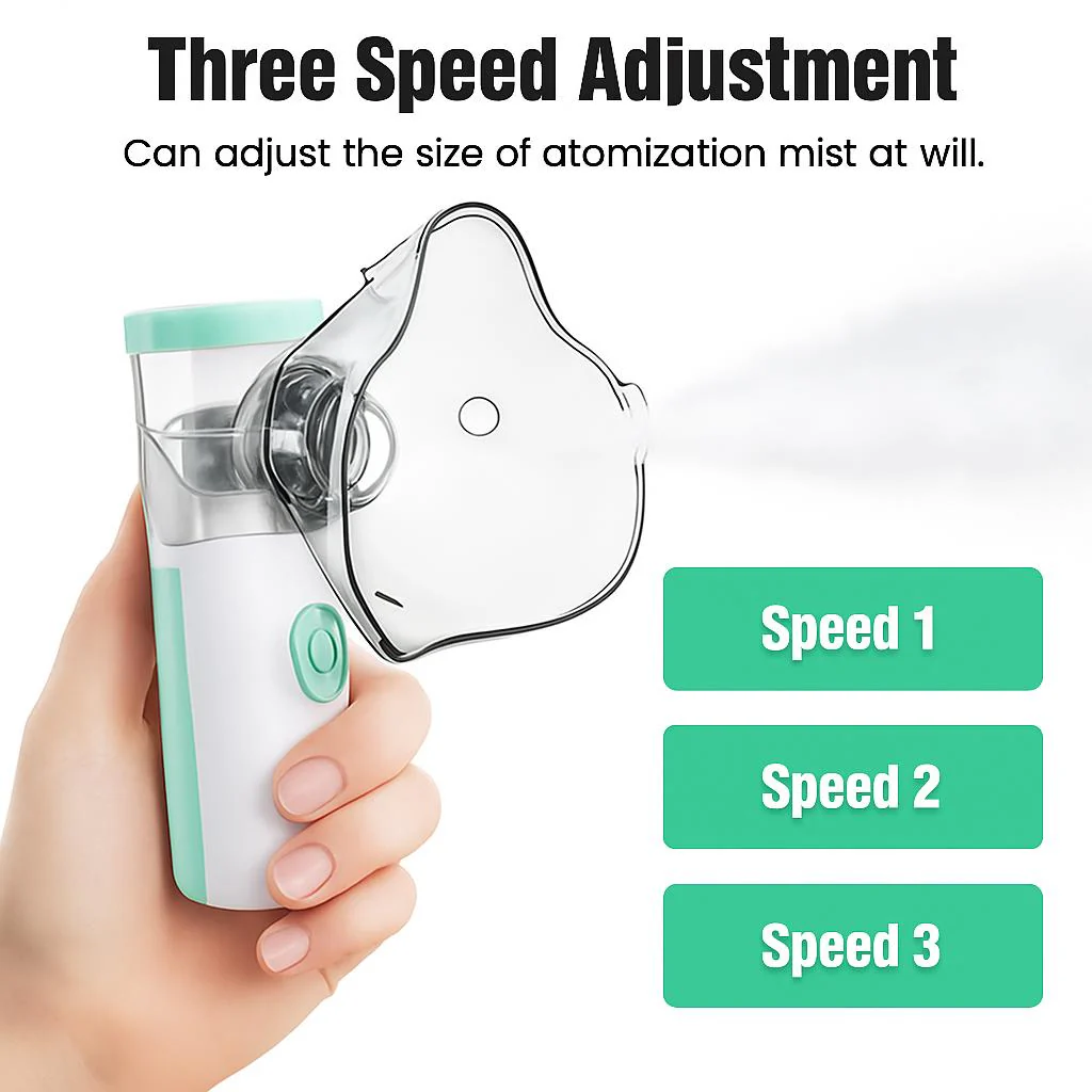 Portable Ultrasonic Cool Mist Nebulizer for Travel - Image 6