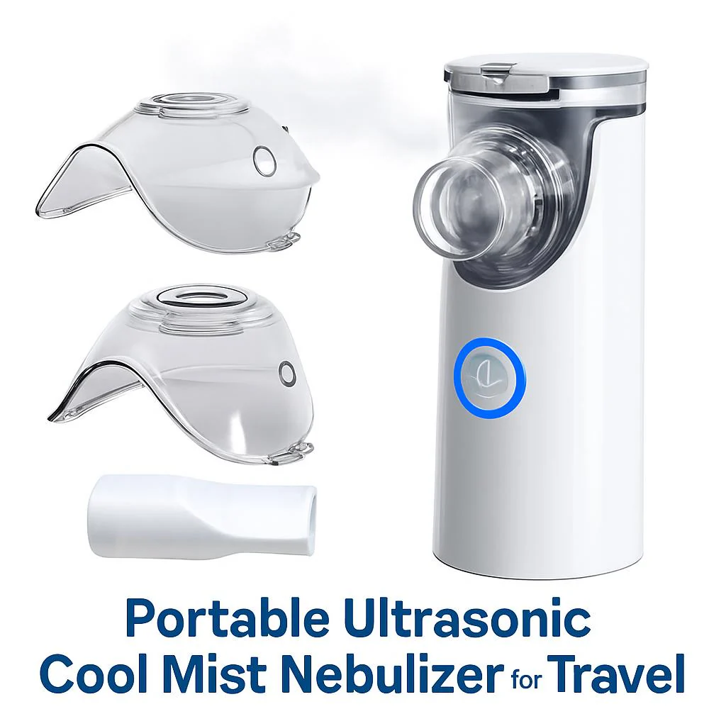 Portable Ultrasonic Cool Mist Nebulizer for Travel - Image 8