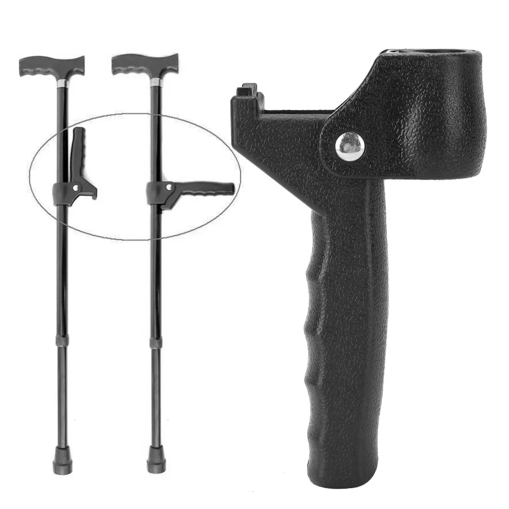 Portable Old Man Walking Cane Crutch Replacement Accessories Handle Diameter 22mm Elderly Booster Walking Stick Auxiliary Handle - Image 4