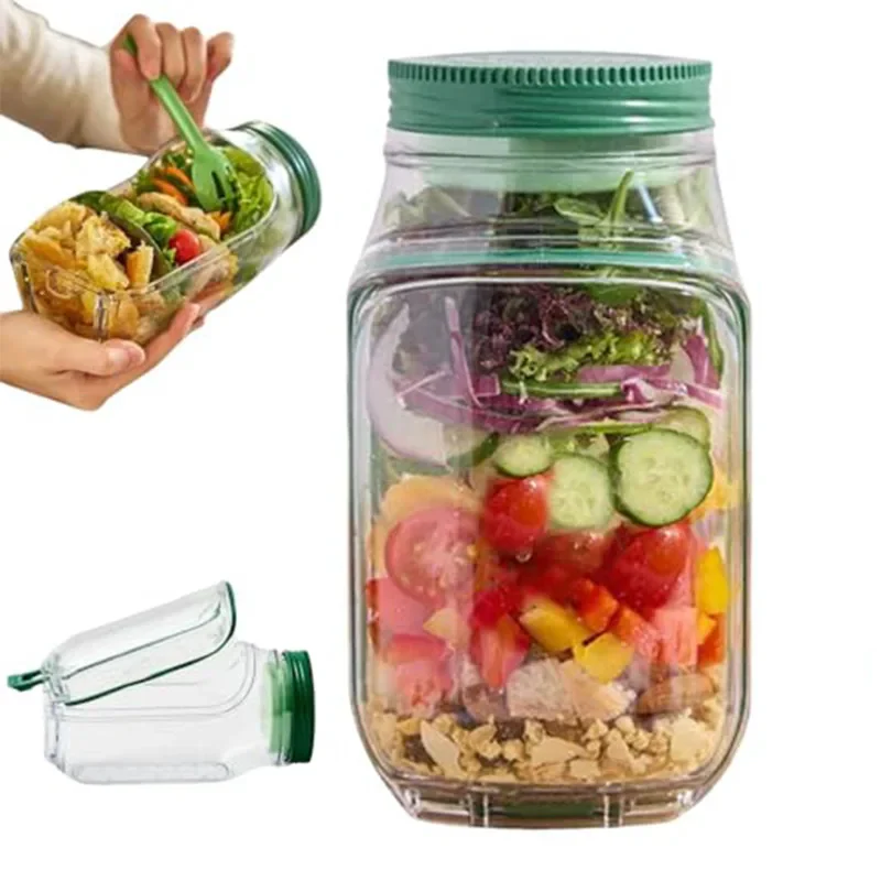Portable Salad Pod – All-In-One Leak-Proof Food Container - Image 2