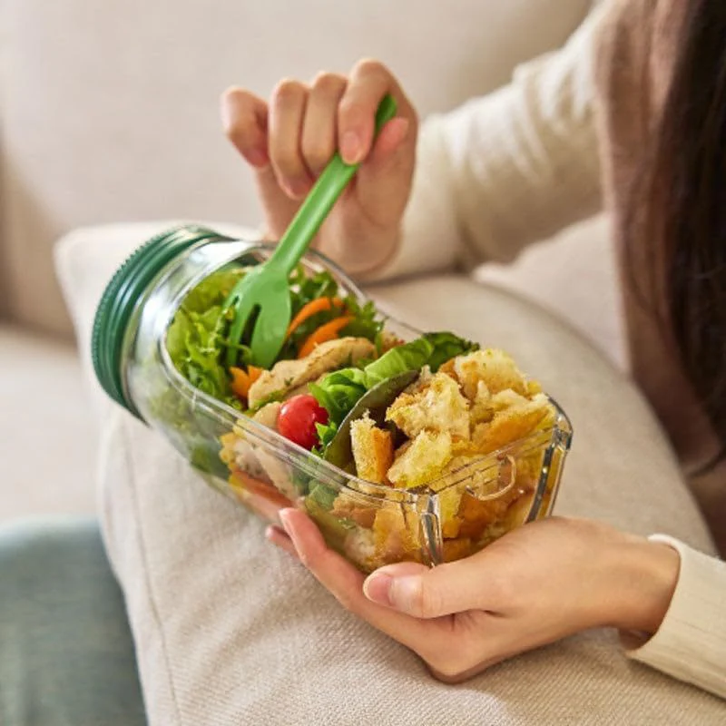 Portable Salad Pod – All-In-One Leak-Proof Food Container - Image 3