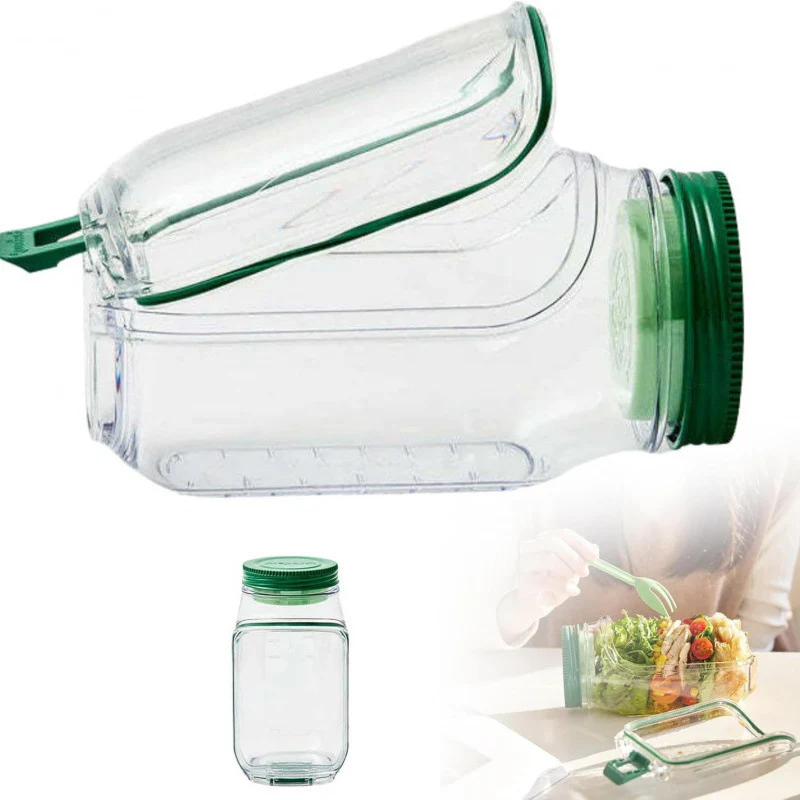 Portable Salad Pod – All-In-One Leak-Proof Food Container - Image 4