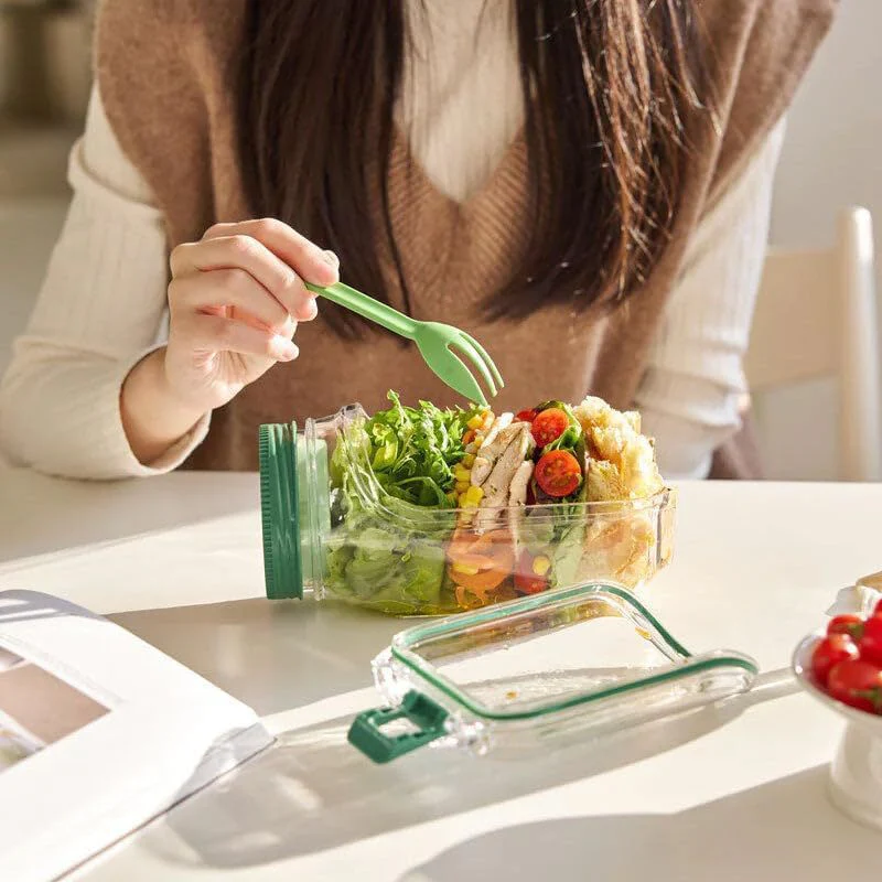 Portable Salad Pod – All-In-One Leak-Proof Food Container - Image 5