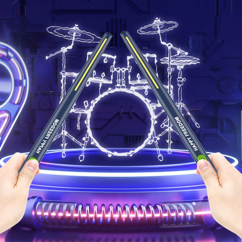 Portable Smart Electronic Drum Set Virtual Air Drum Kit Air Drum with Drumsticks Gift for Adults Children Musical Instrument - Image 5