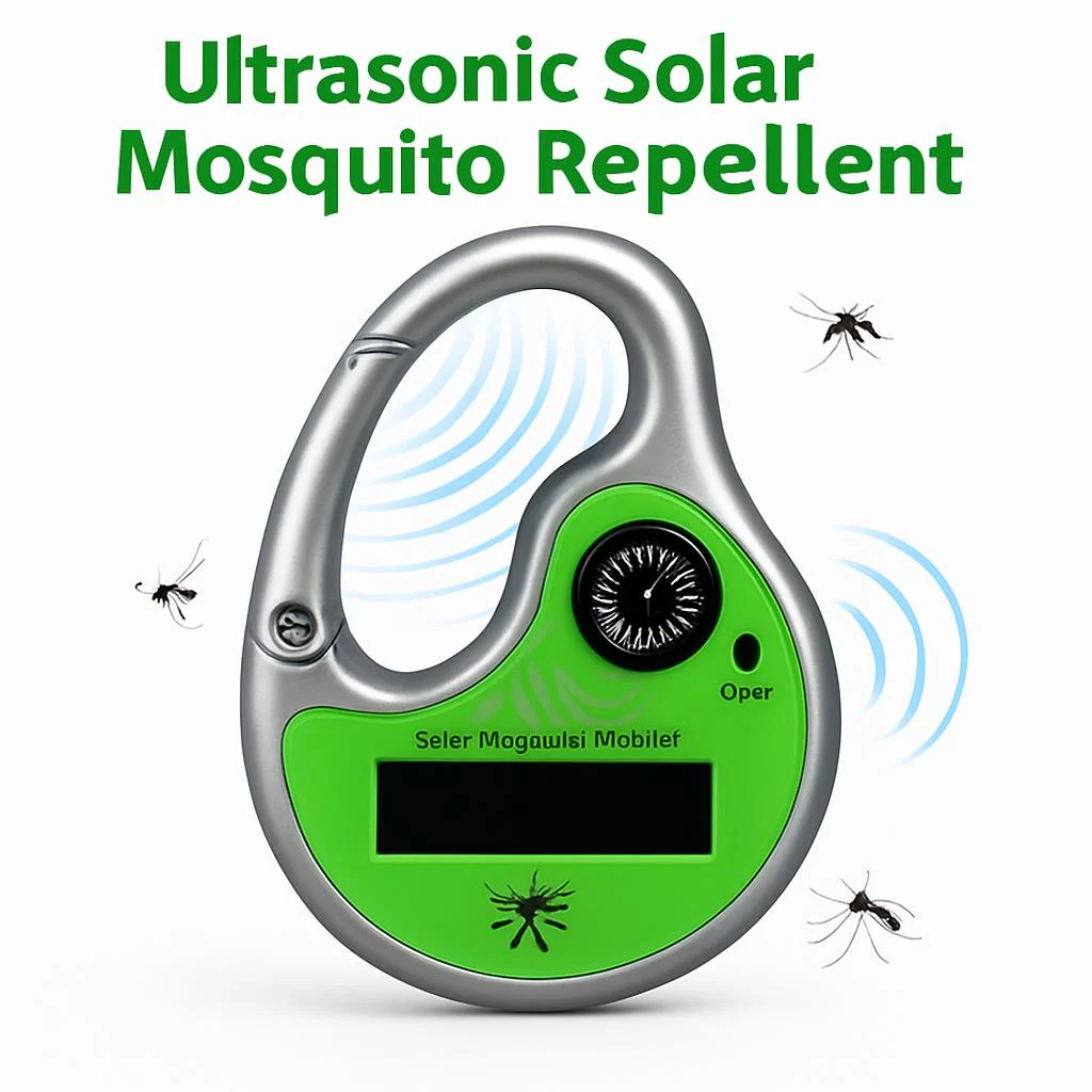 Solar Mosquito Repeller - Eco-Friendly, Portable Insect Deterrent - Image 7