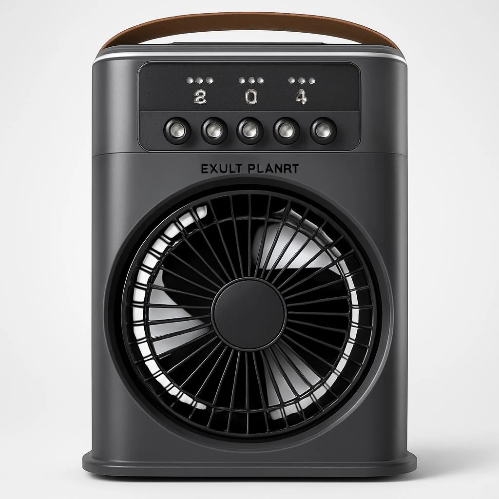 Portable Air Conditioner Cooling Fan with LED Lighting - Image 12