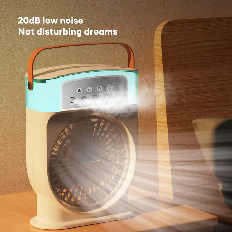 Portable Air Conditioner Cooling Fan with LED Lighting - Image 24
