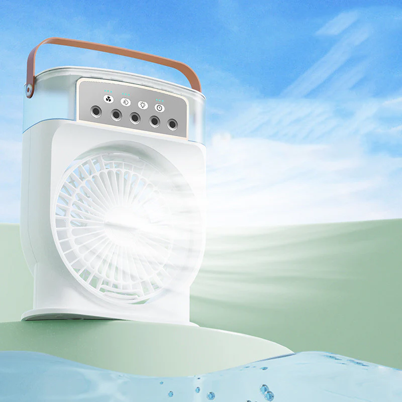Portable Air Conditioner Cooling Fan with LED Lighting - Image 30