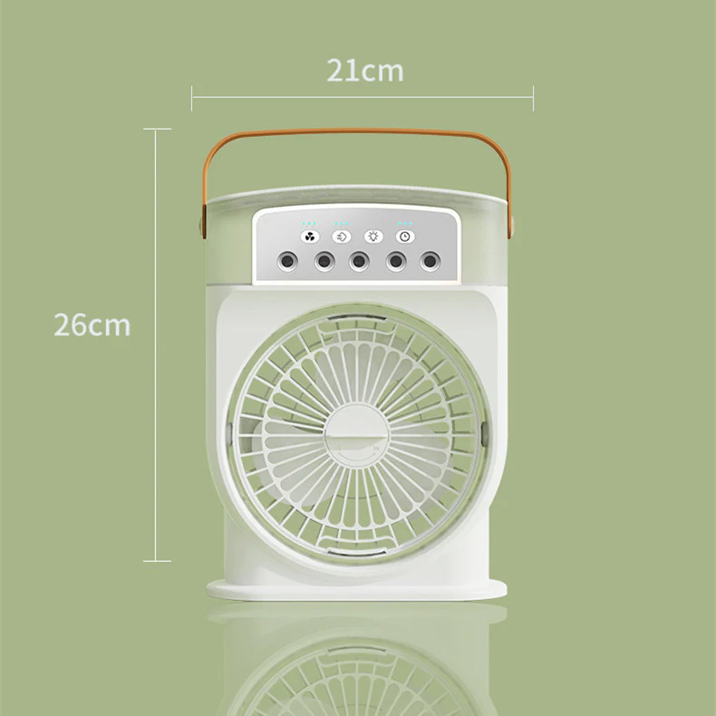Portable Air Conditioner Cooling Fan with LED Lighting - Image 34
