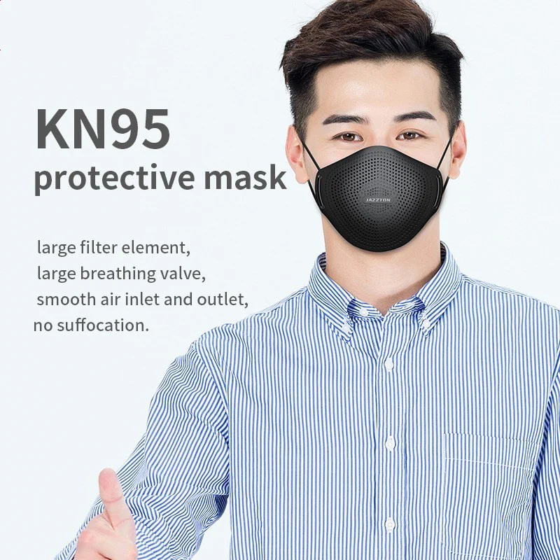 Black Reusable Ergonomic Face Mask - Sustainable & Comfortable - Image 19