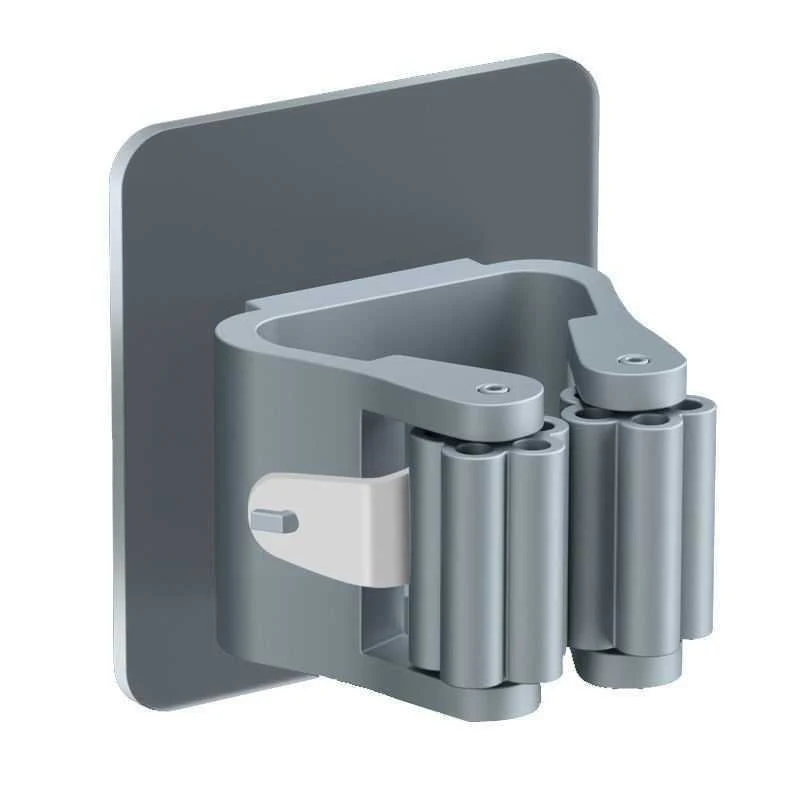 No-Drill Strong Adhesive Mop Hook – 3-Pack Wall Mount Holder - Image 4