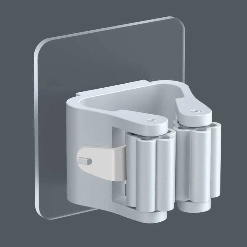 No-Drill Strong Adhesive Mop Hook – 3-Pack Wall Mount Holder - Image 5