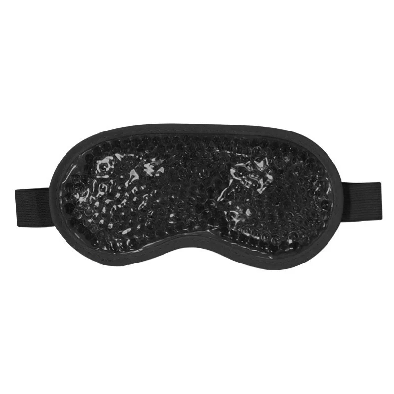Reusable Gel Eye Mask for Hot & Cold Therapy - Blue Contoured Design - Image 16