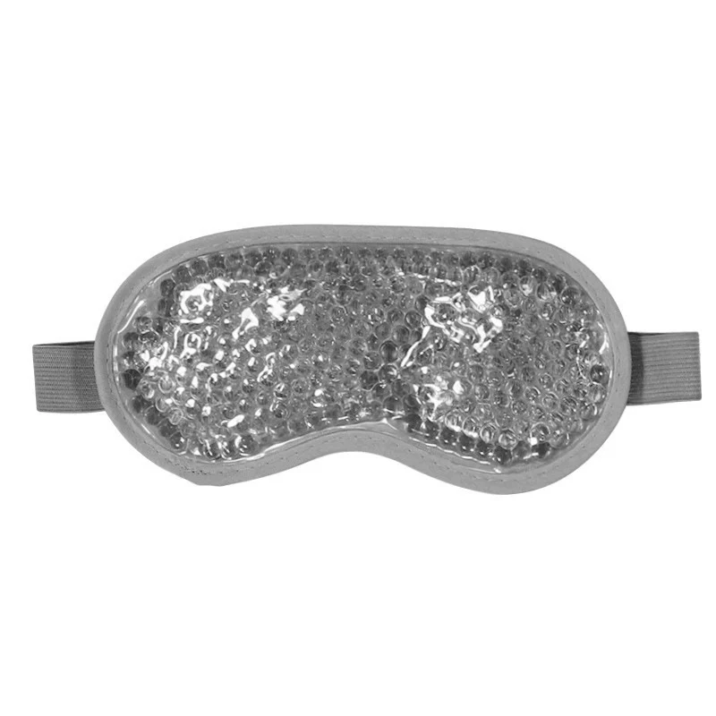 Reusable Gel Eye Mask for Hot & Cold Therapy - Blue Contoured Design - Image 18