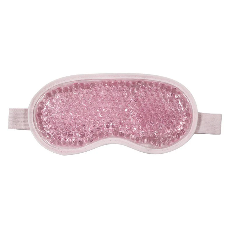 Reusable Gel Eye Mask for Hot & Cold Therapy - Blue Contoured Design - Image 22