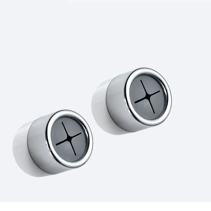 Space-Saving Circular Wall-Mounted Towel Holder - Silver with Black Accents - Image 15