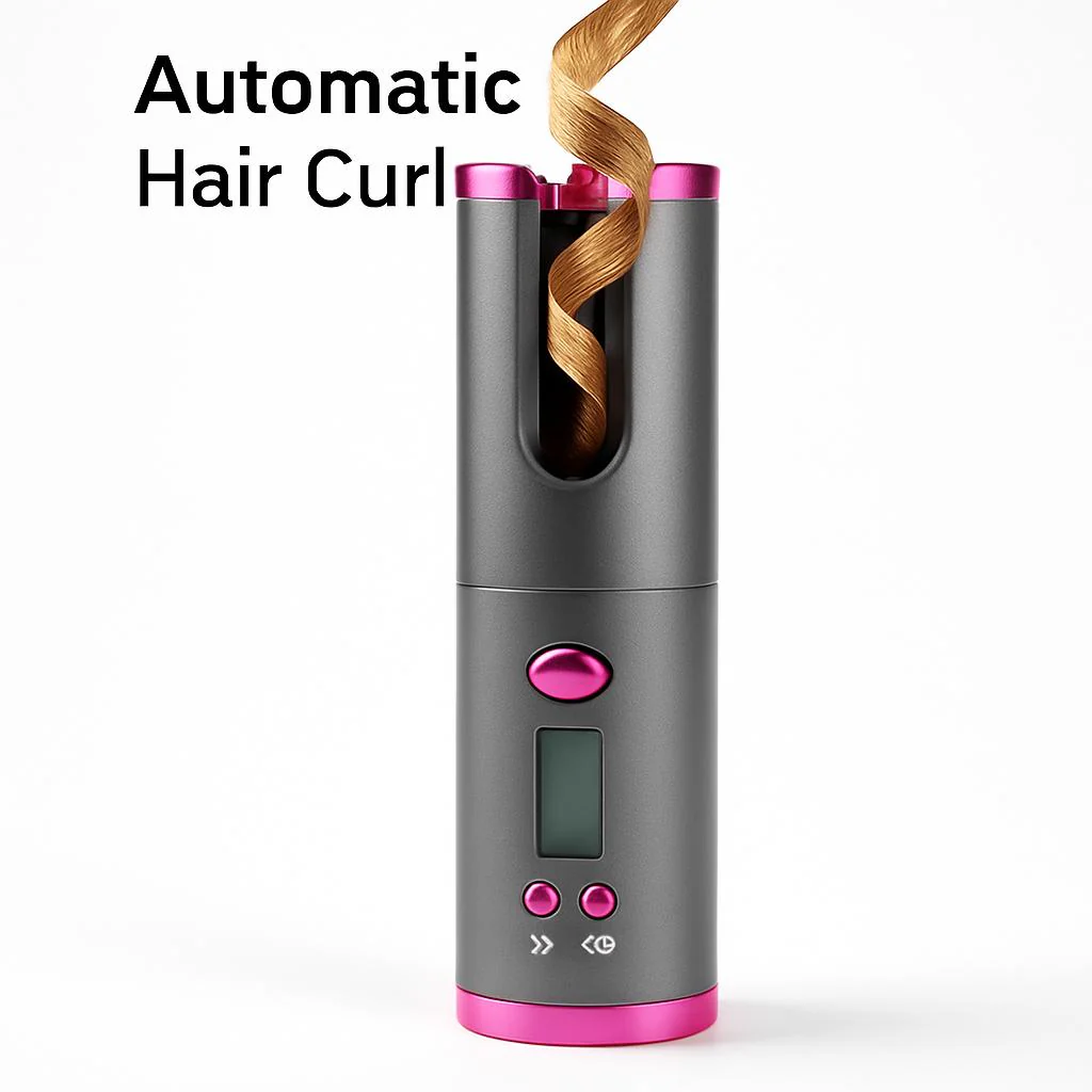 Portable Eco-Friendly Automatic Hair Curler for Effortless Styling - Image 11