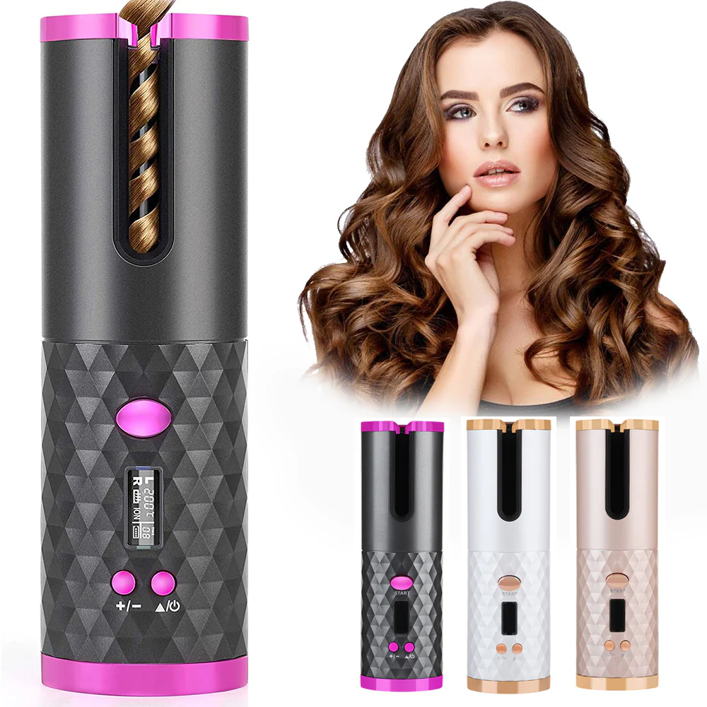 Portable Eco-Friendly Automatic Hair Curler for Effortless Styling - Image 12