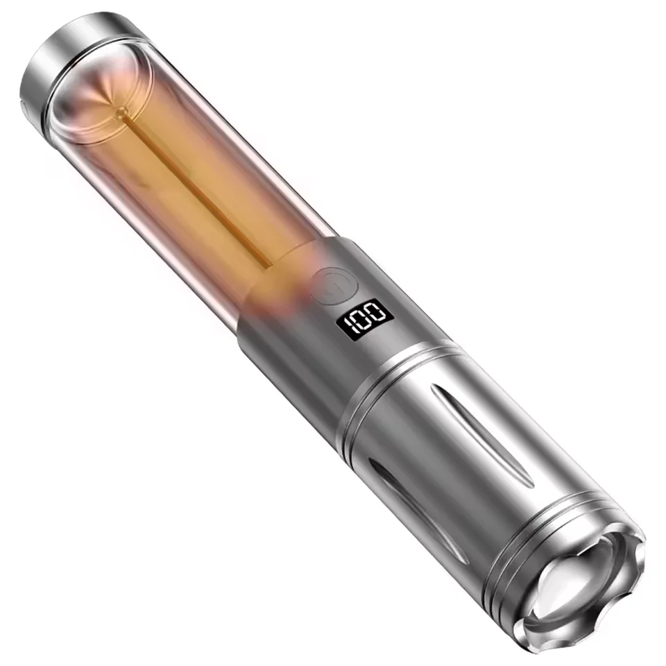 Rechargeable Outdoor Portable Hiking Camping Fishing Flashlight Telescoping Camping Lantern Telescopic Camping Light - Image 38