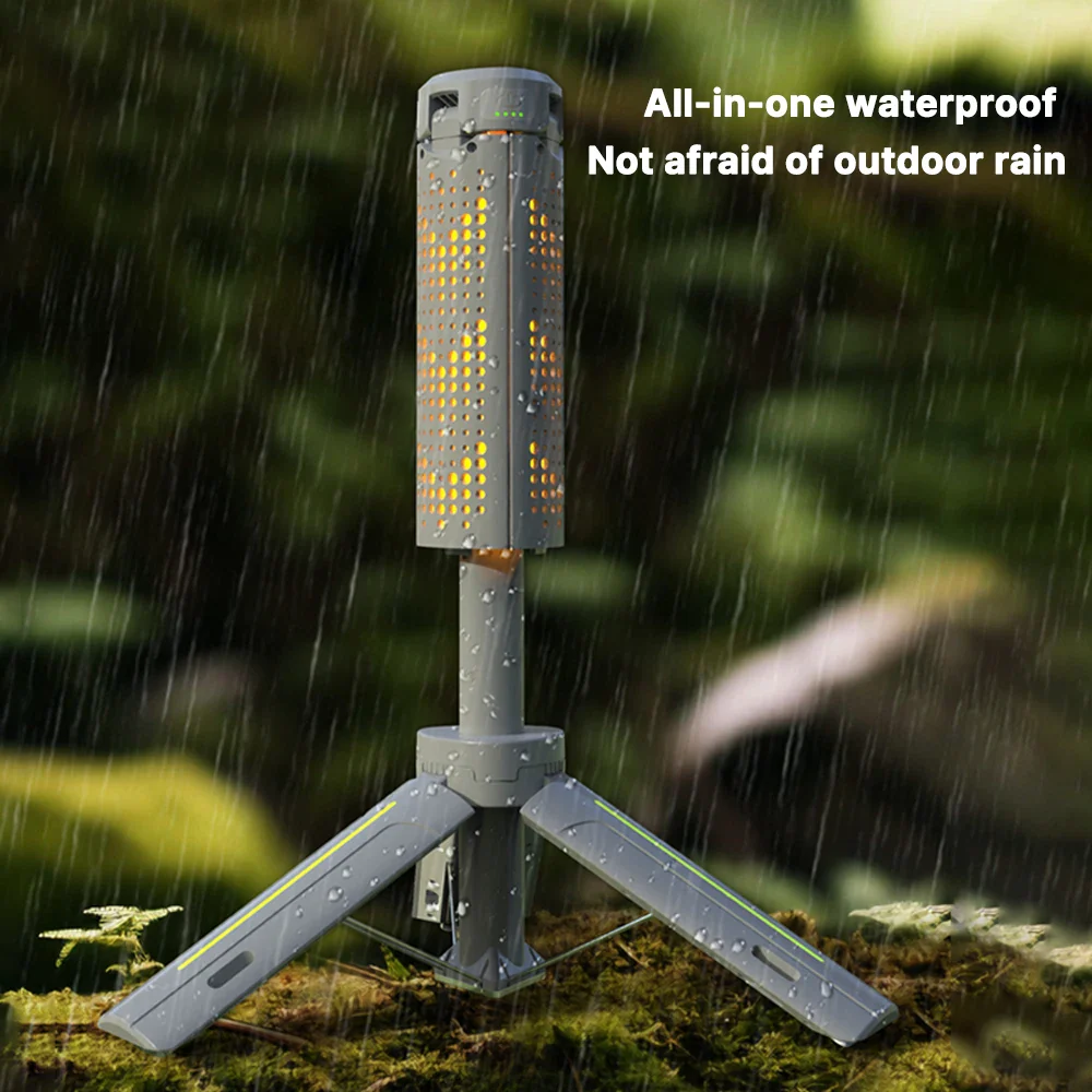 Rechargeable Outdoor Portable Hiking Camping Fishing Flashlight Telescoping Camping Lantern Telescopic Camping Light - Image 5