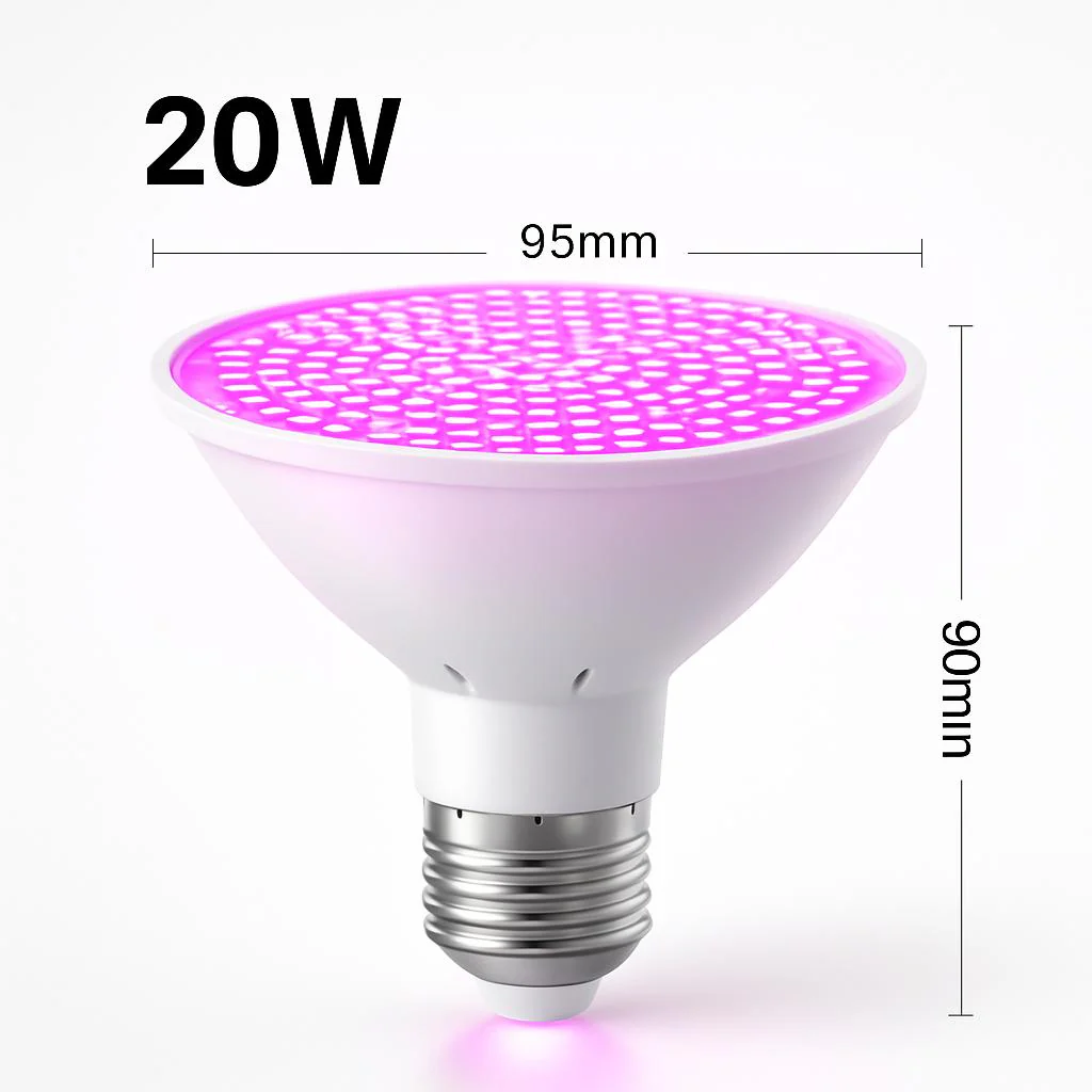 High Brightness LED Grow Light Bulb for Indoor Plants - Image 11