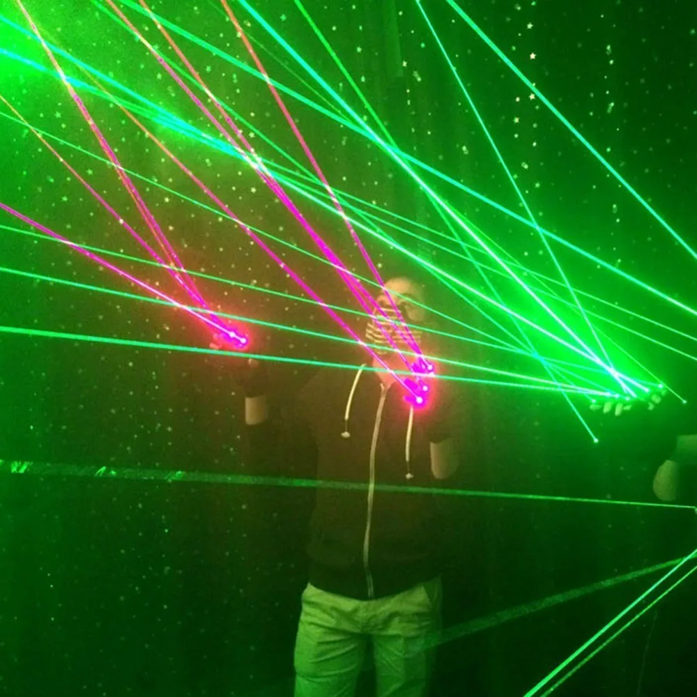 Red Green Laser Gloves Dancing Stage gloves laser Palm Light For DJ Club/Party/Bars Stage performance Personal props - Image 11