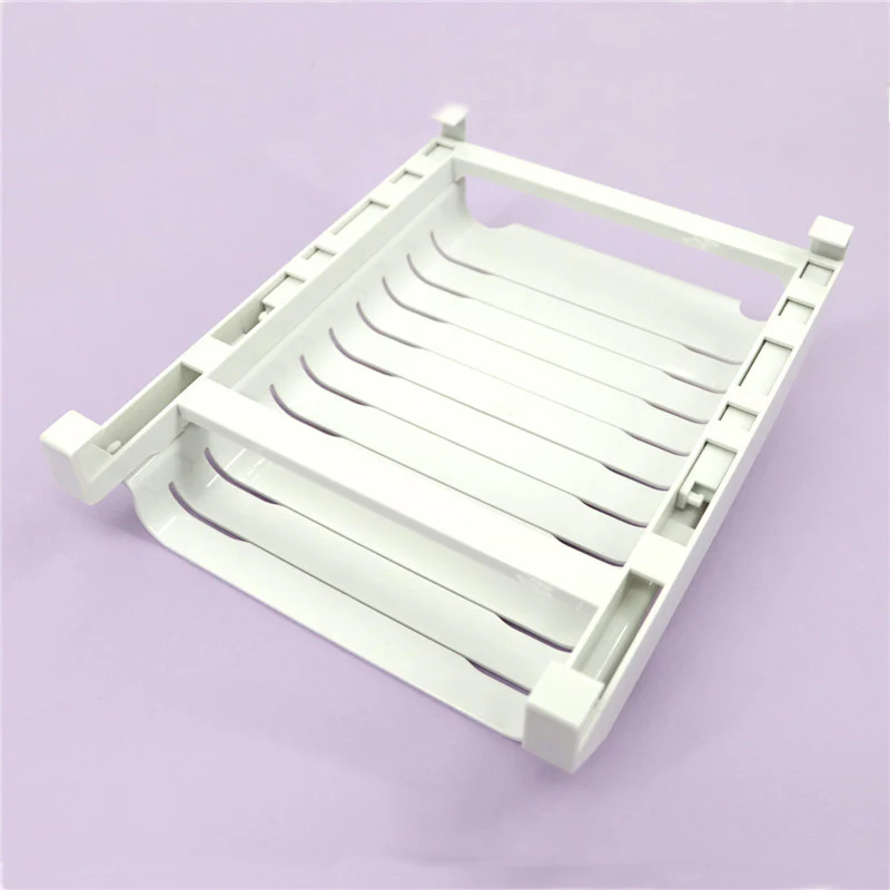 Refrigerator Storage Rack with Eco-Friendly Bag Holders - Image 11