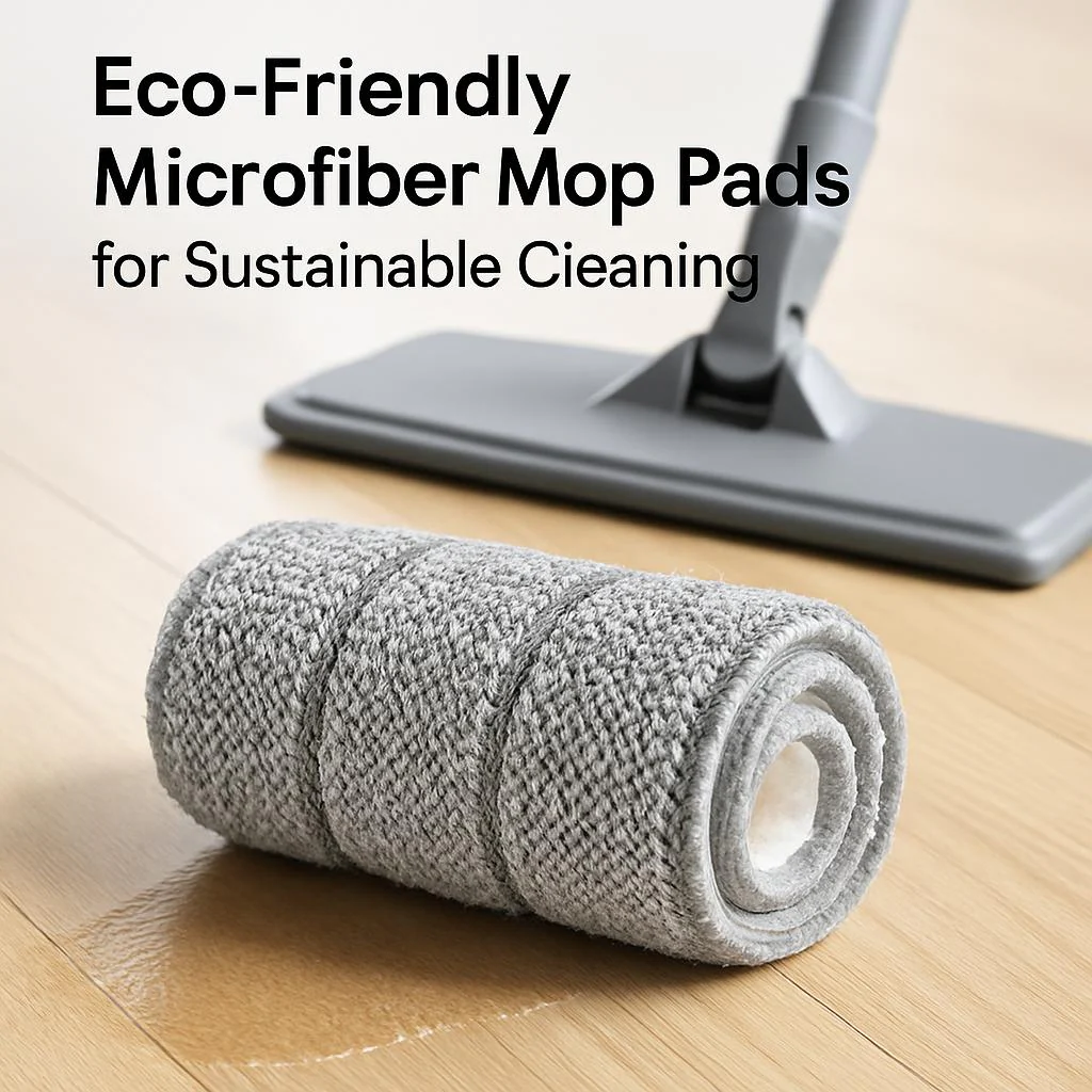 Eco-Friendly Microfiber Mop Pads for Sustainable Cleaning - Image 2